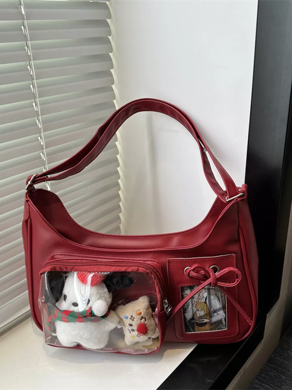 Clear Pocket Crossbody Bag, image 11