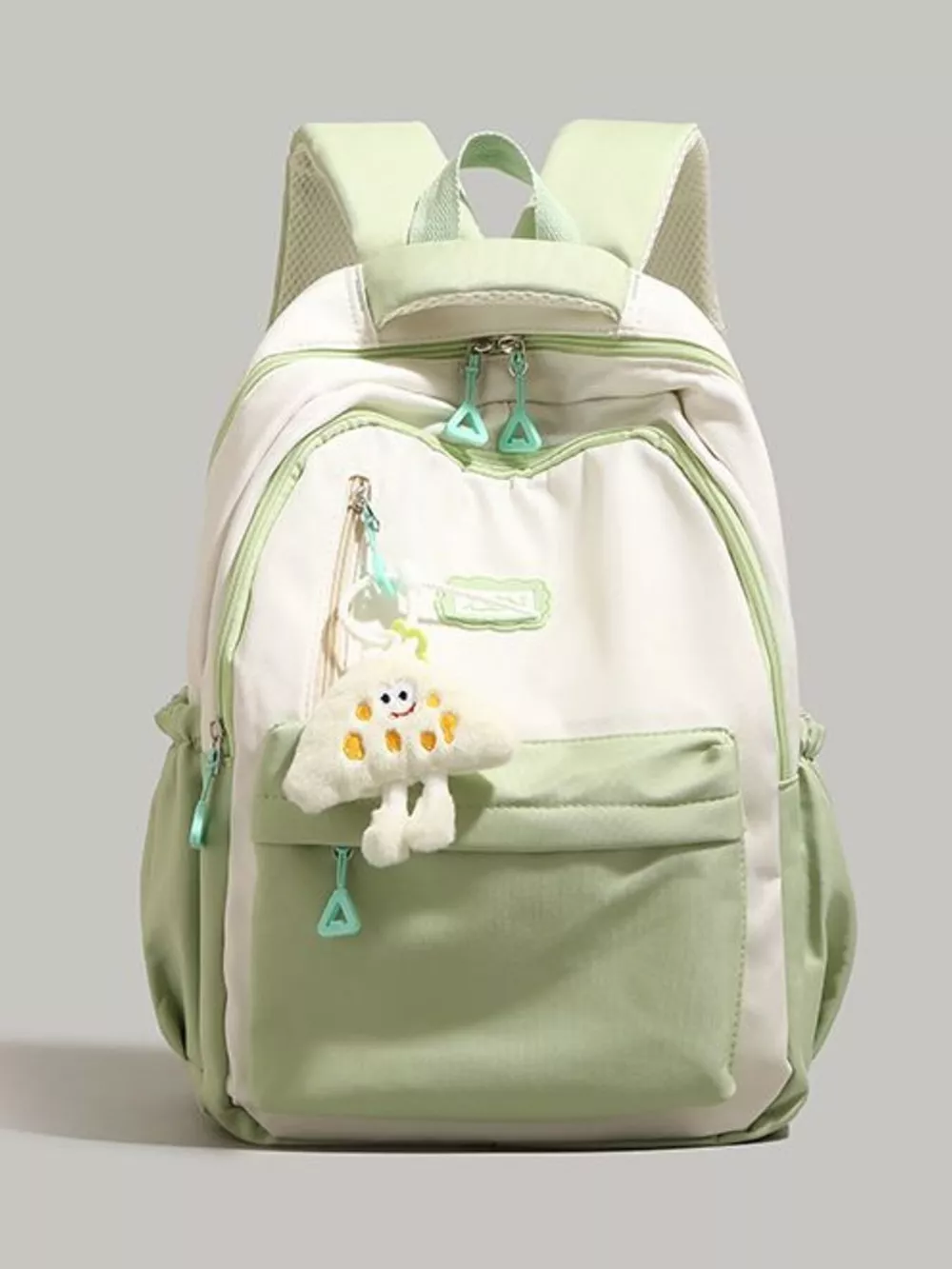 Lightweight Color Block Backpack Bag