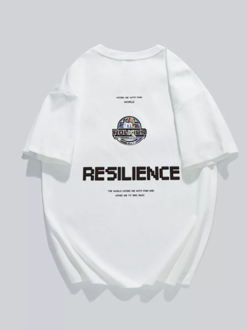 Men's Plus Size Crew Neck Short Sleeve T-Shirt, image 5
