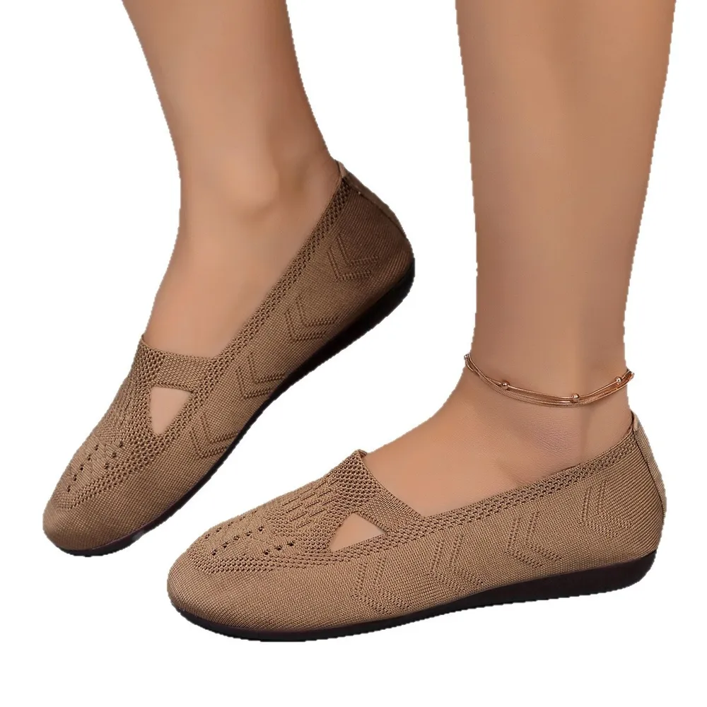 Cutout Mesh Slip Ons, image 4