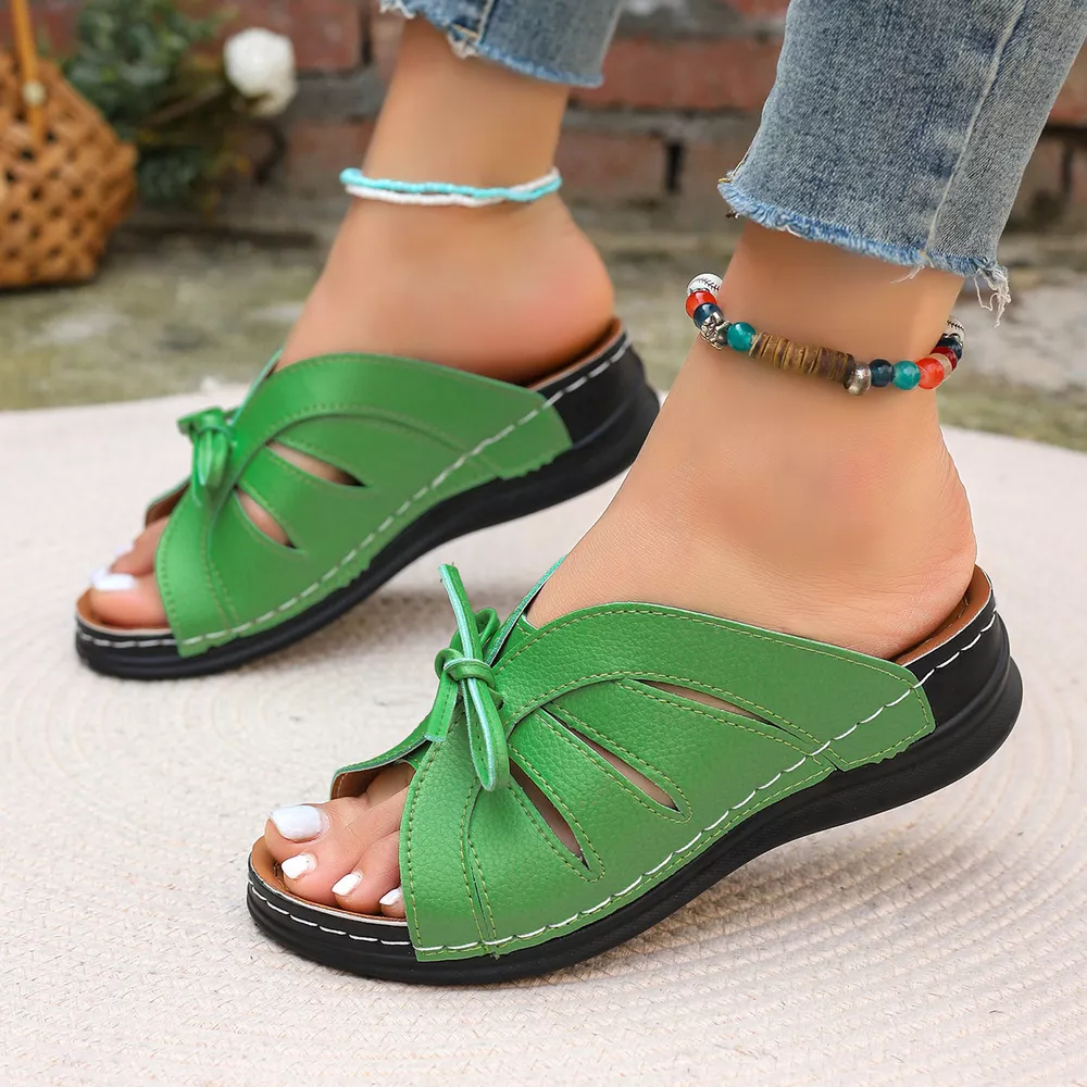 Open Toe Wedge Sandals, image 16