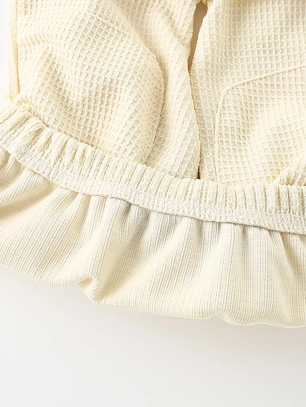 Children's Waffle Knit Tee and Shorts Set, image 3