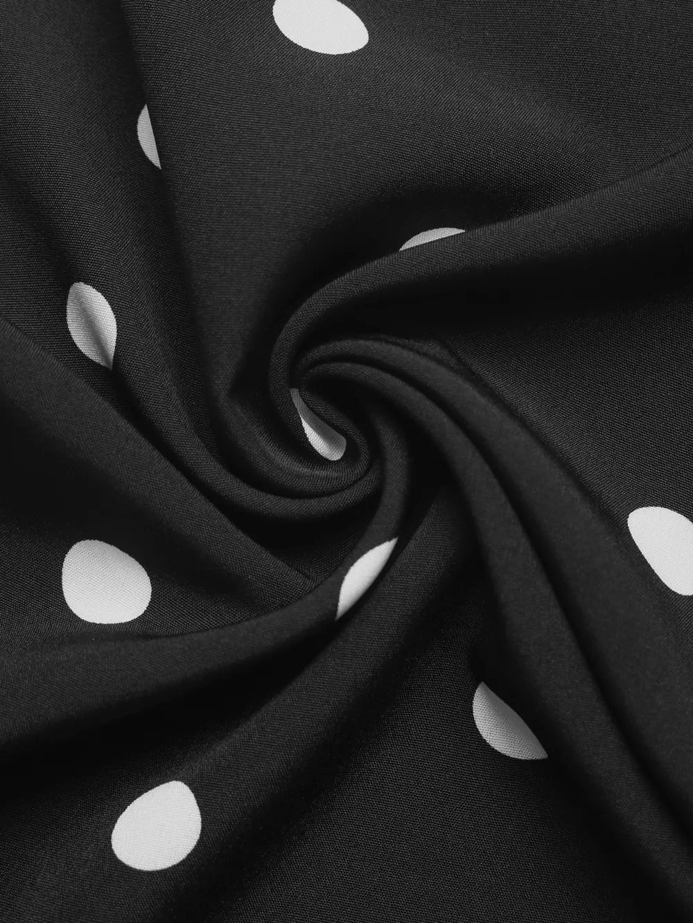 Polka Dot Strapless Wide Leg Jumpsuit, image 9