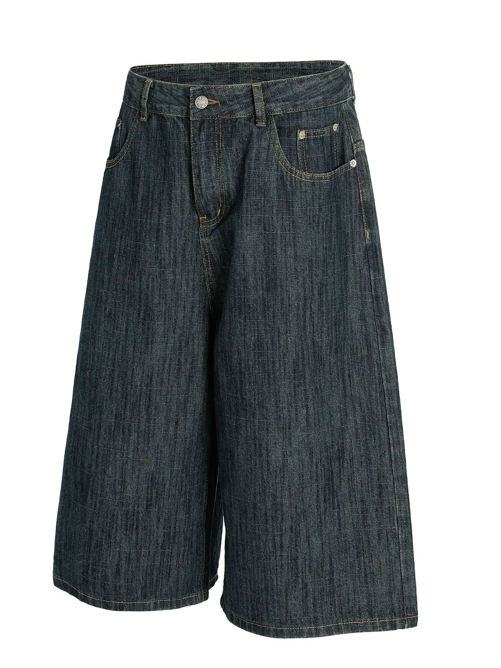 Men's Relaxed Fit Denim Shorts, image 2