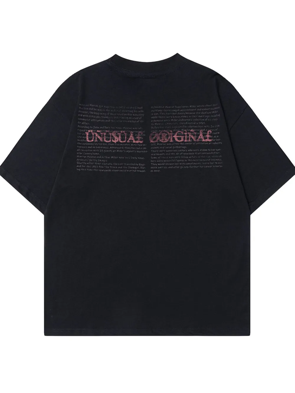 Men's Graphic Short Sleeve Oversized T-Shirt, image 2