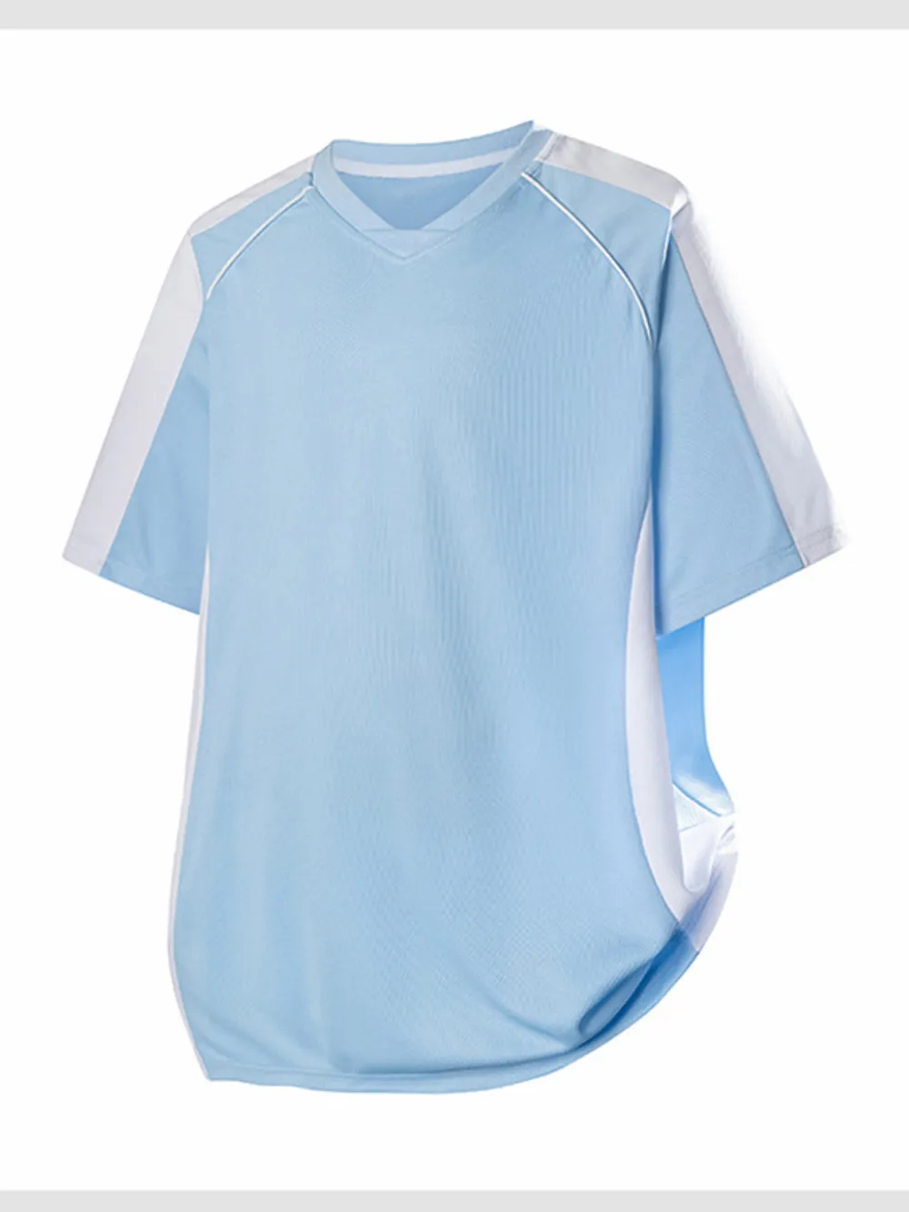 Men's Plus Size Contrast Short Sleeve T-Shirt, image 10