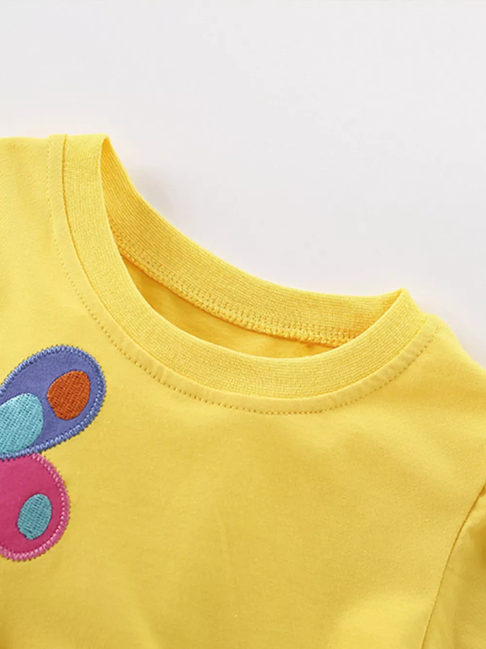 Children's Butterfly Rainbow Casual Dress, image 3