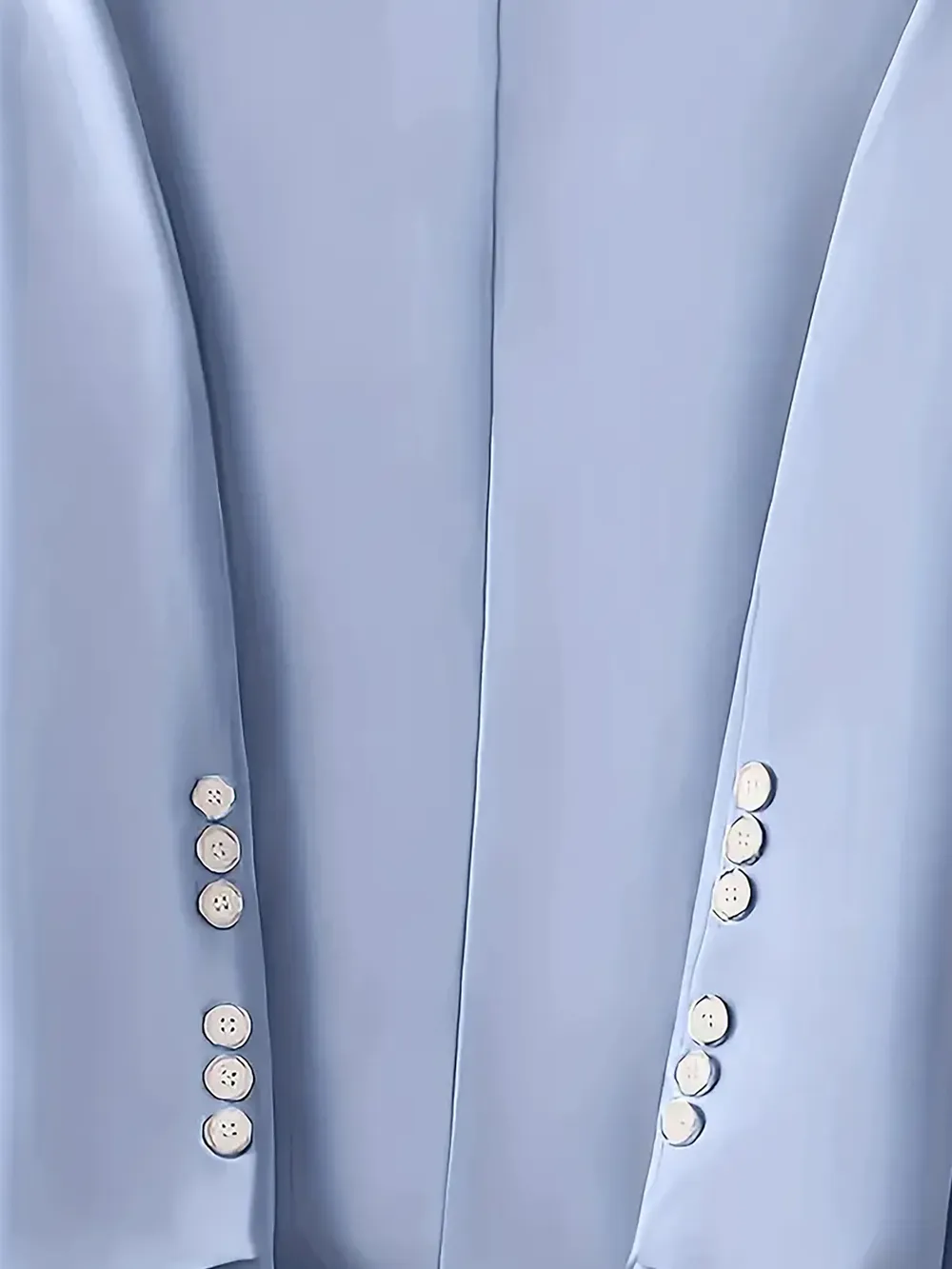 Single-Button Long Sleeve Blazer, image 7