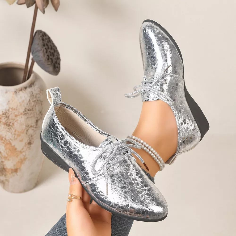 Point Toe Wedge Loafers, image 6
