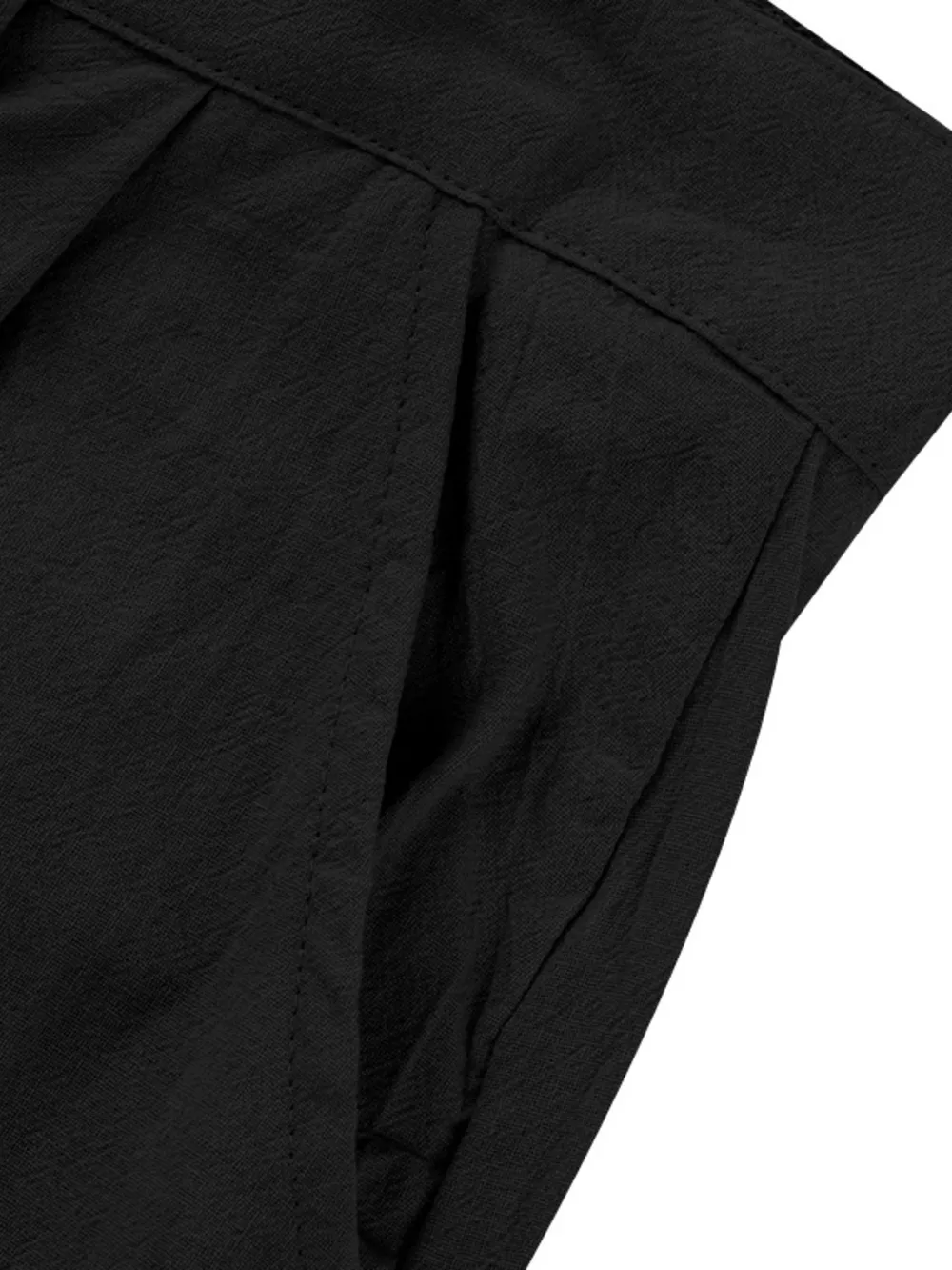 Men's Full Size Relaxed Fit Pleated Pants Plus Size, image 6