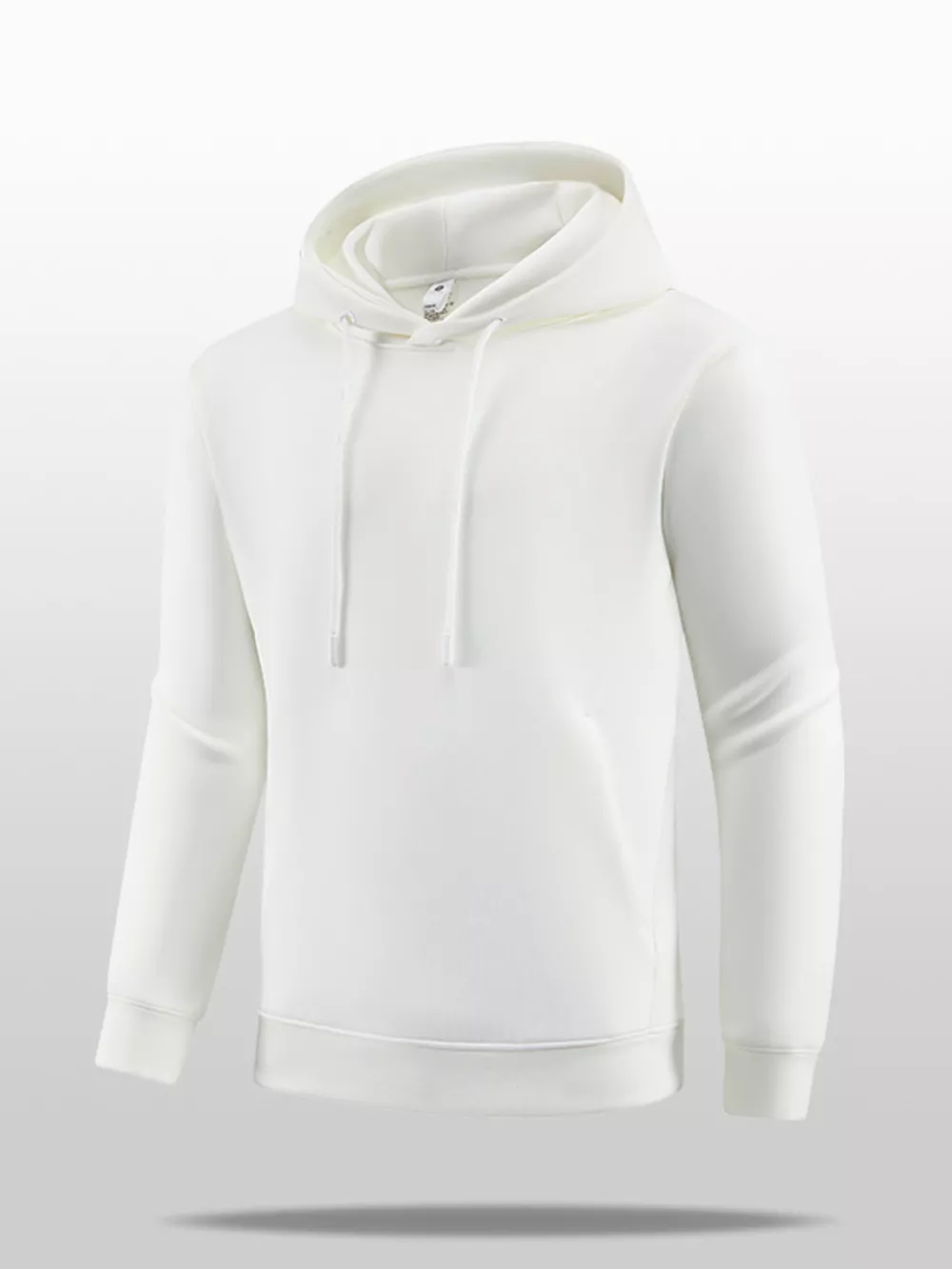 Men's Full Size Kangaroo Pocket Drawstring Hoodie Plus Size, image 4