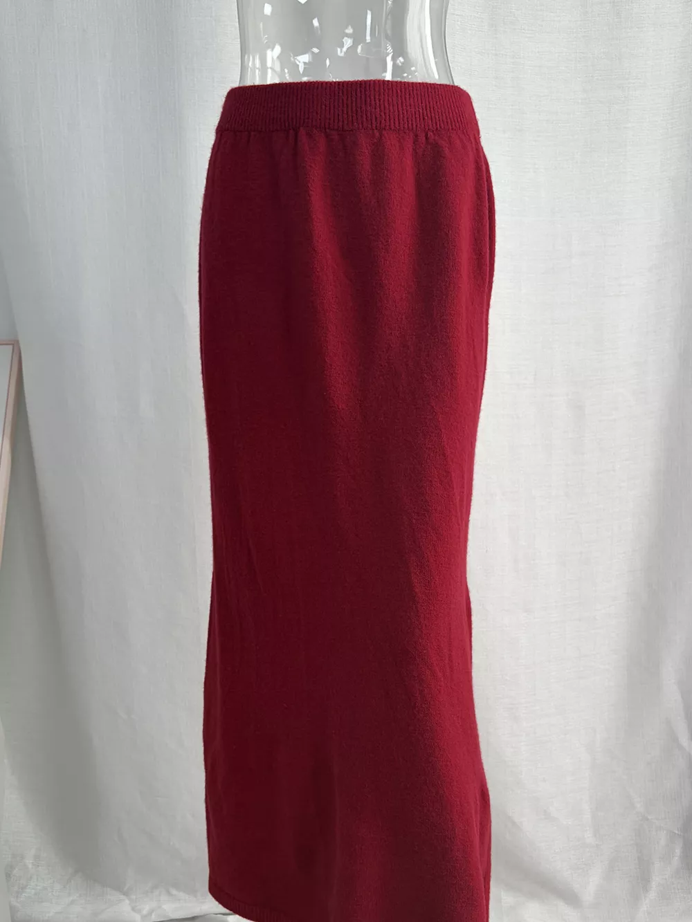 Waist-Tie Detail Sweater and Maxi Skirt Set, image 11