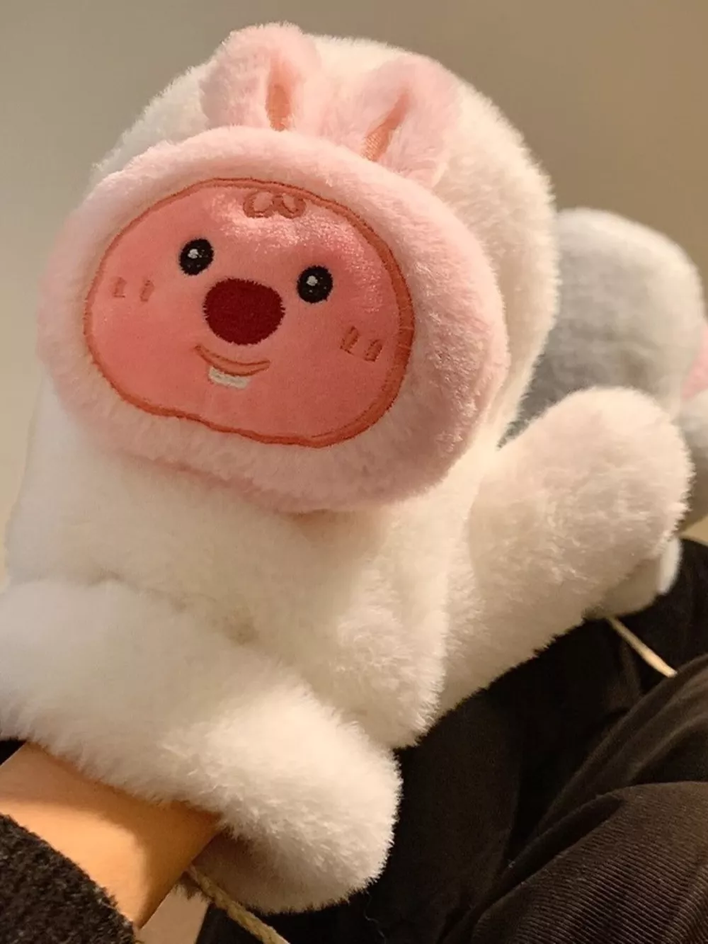 Cartoon Plush Warm Gloves, image 7