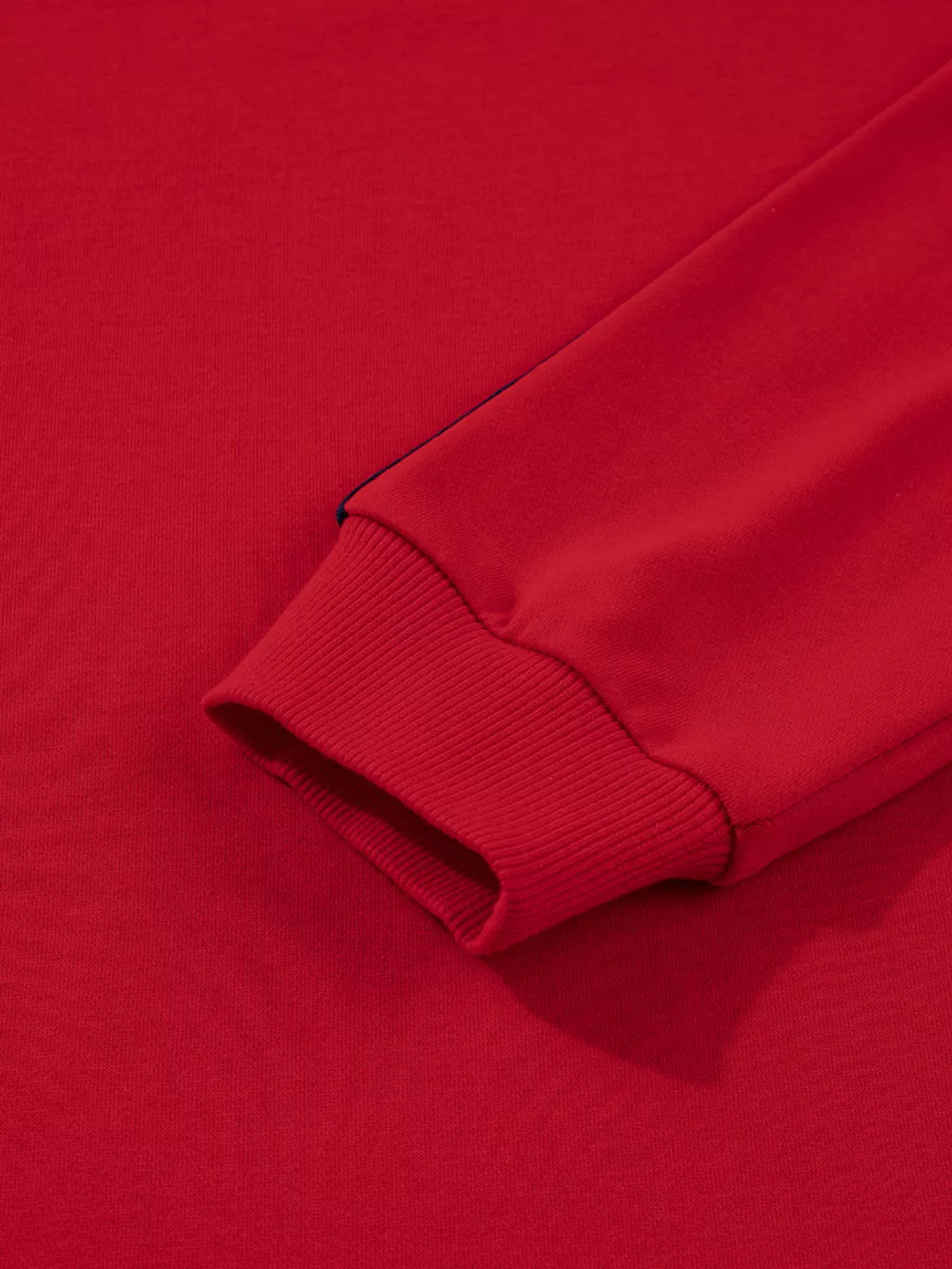 Contrast Striped Detail Varsity Sweatshirt, image 5