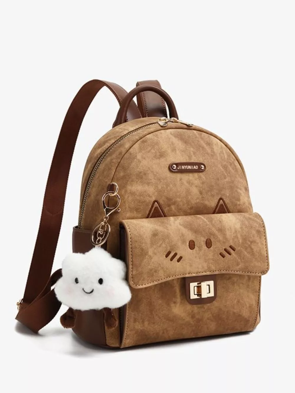 Cartoon Style Cat Backpack Bag, image 2