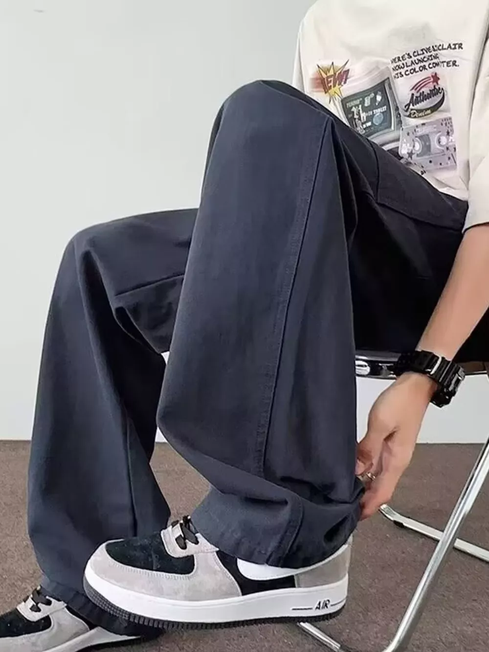 Men's Loose Fit Cargo Pants, image 10
