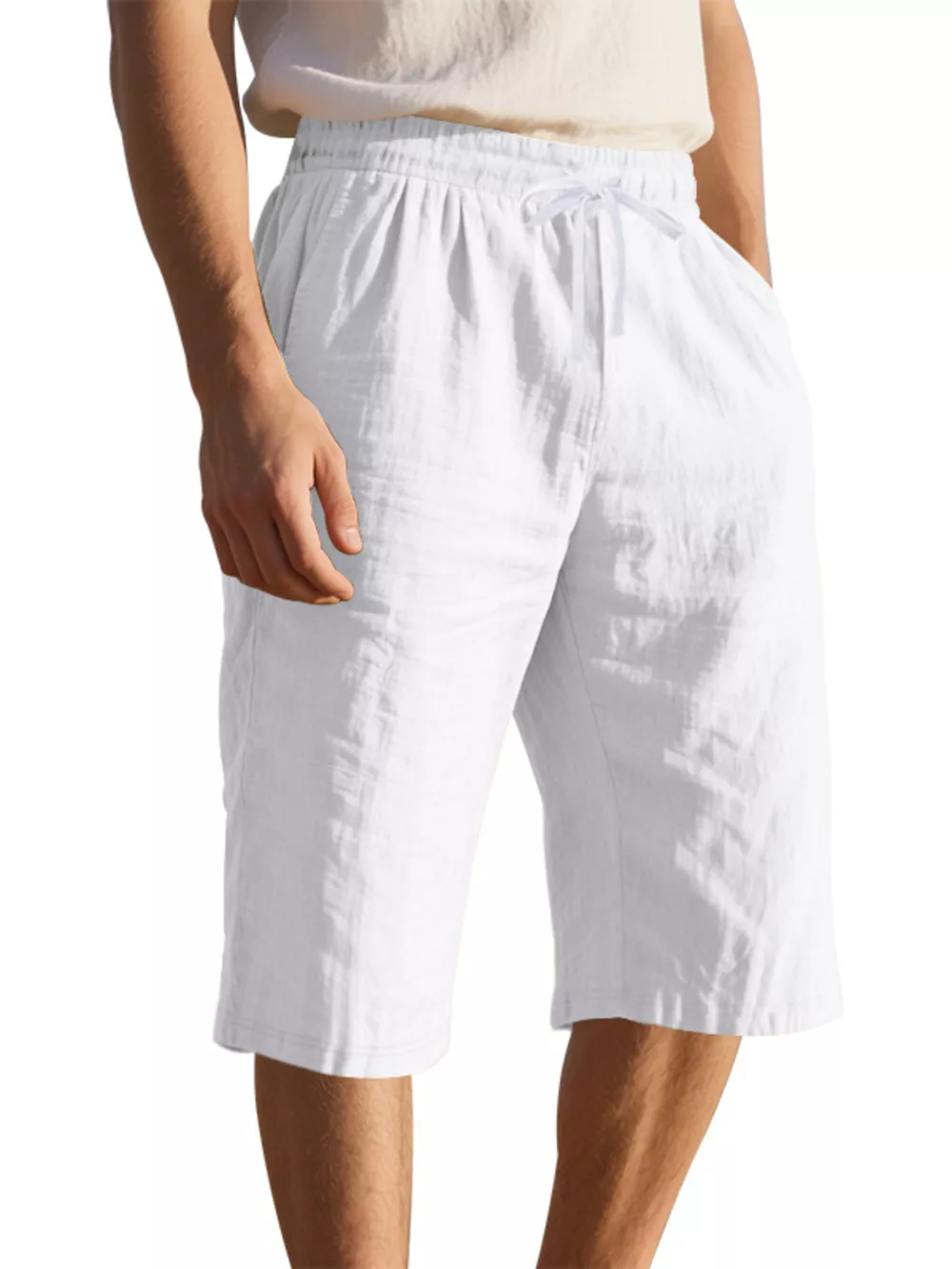 Men's Full Size Casual Drawstring Shorts Plus Size, image 12