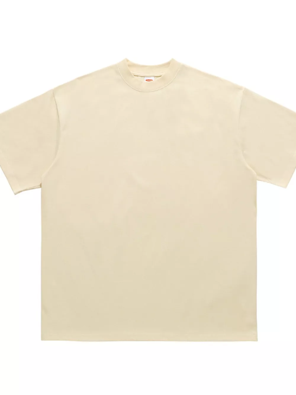Men's Oversized Solid Color Crew Neck T-Shirt, image 12