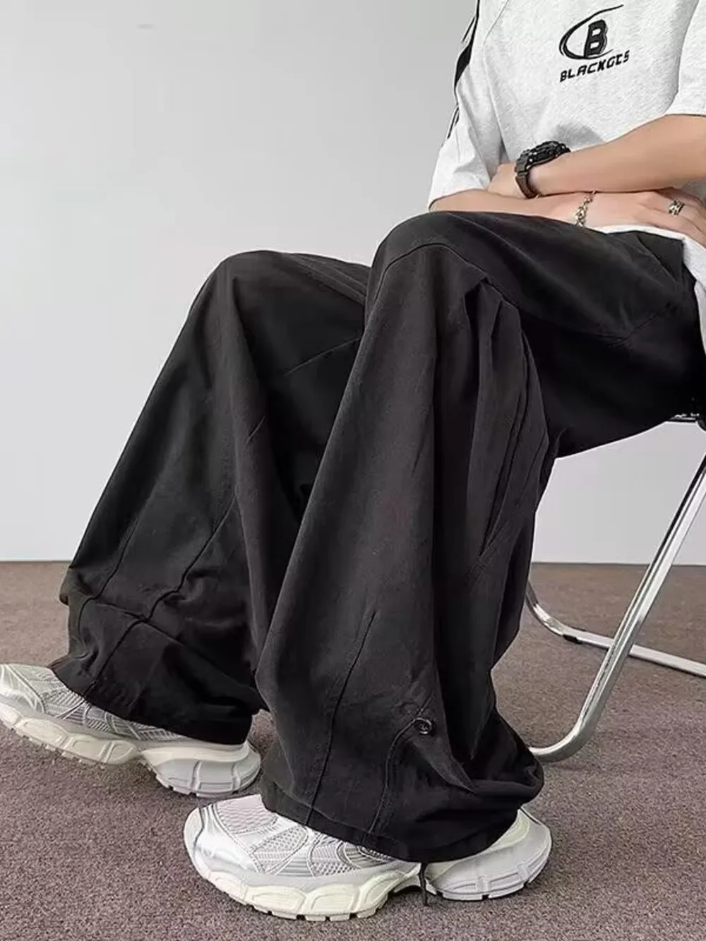Men's Plus Size Loose Fit Casual Cargo Pants, image 10