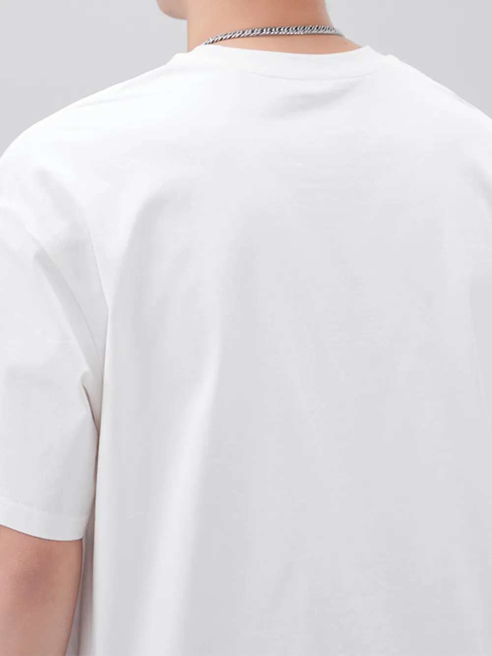 Men's Plus Size Round Neck Short Sleeve T-Shirt, image 4