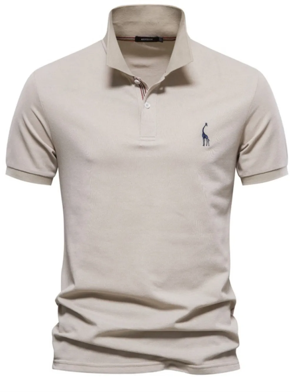 Men's Short Sleeve Button Detail Polo, image 9