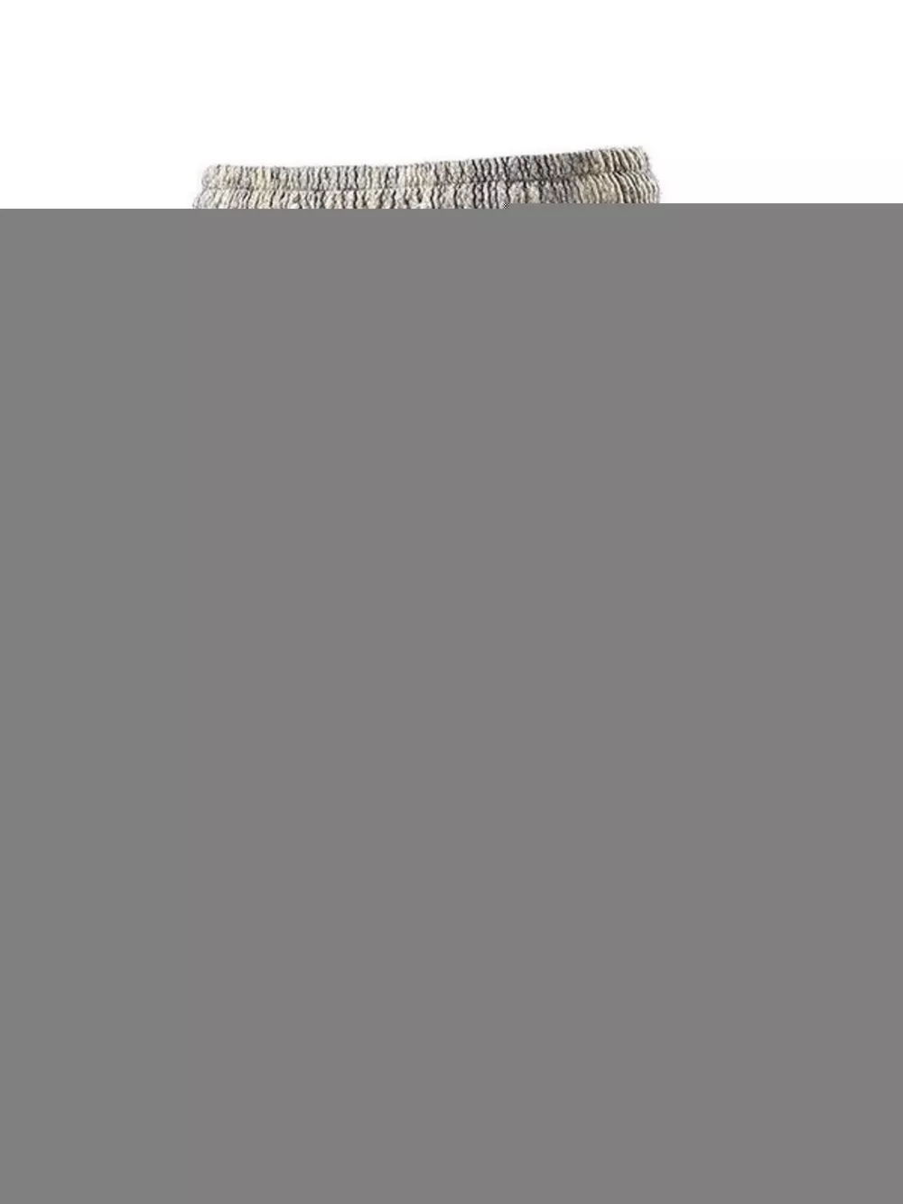 Men's Plus Size Snake Print Drawstring Shorts
