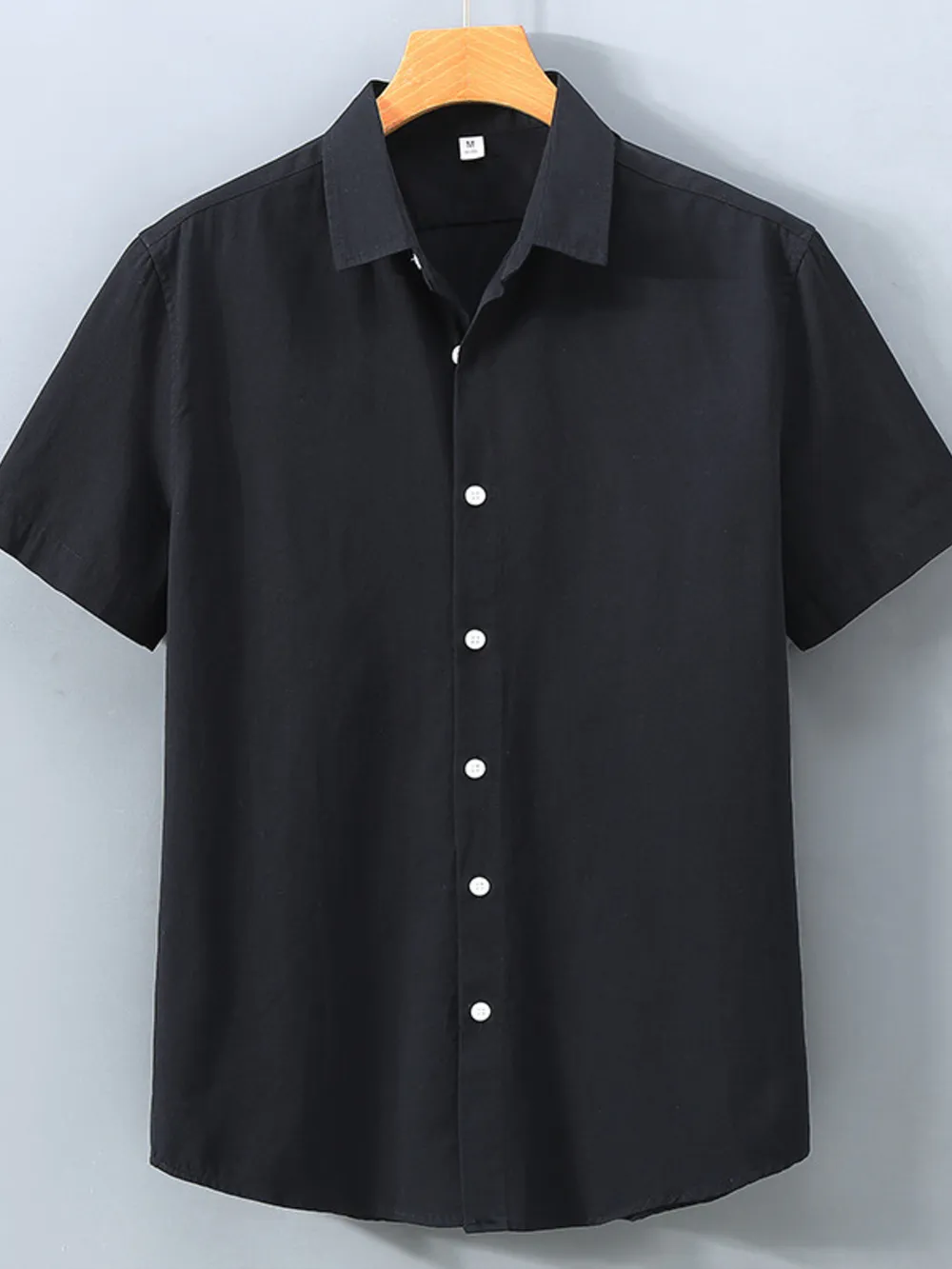 Men's Plus Size Short Sleeve Casual Shirt