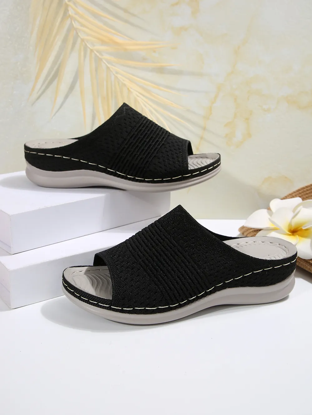 Mesh Open Toe Sandals, image 5