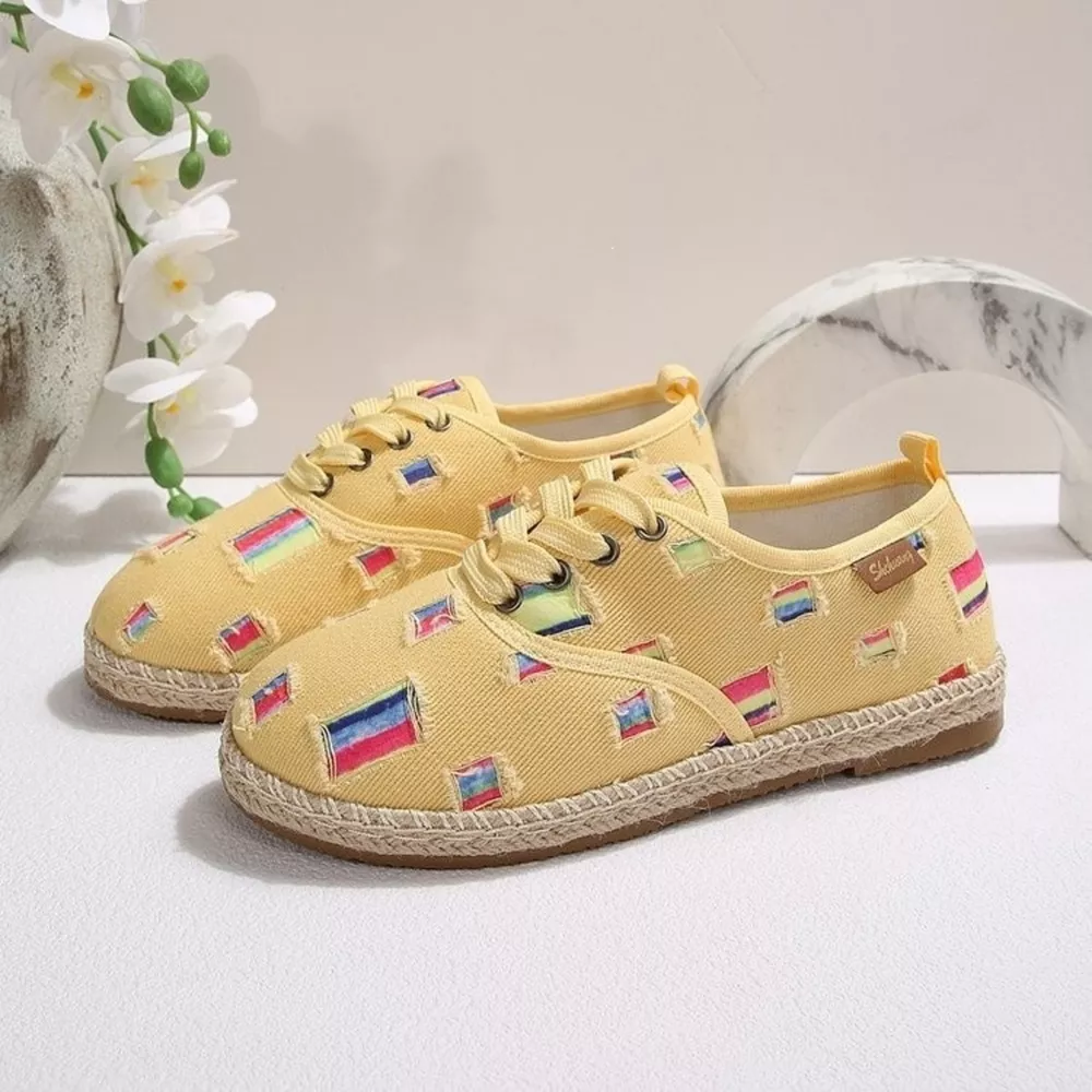 Round Toe Lace Up Sneakers, image 7