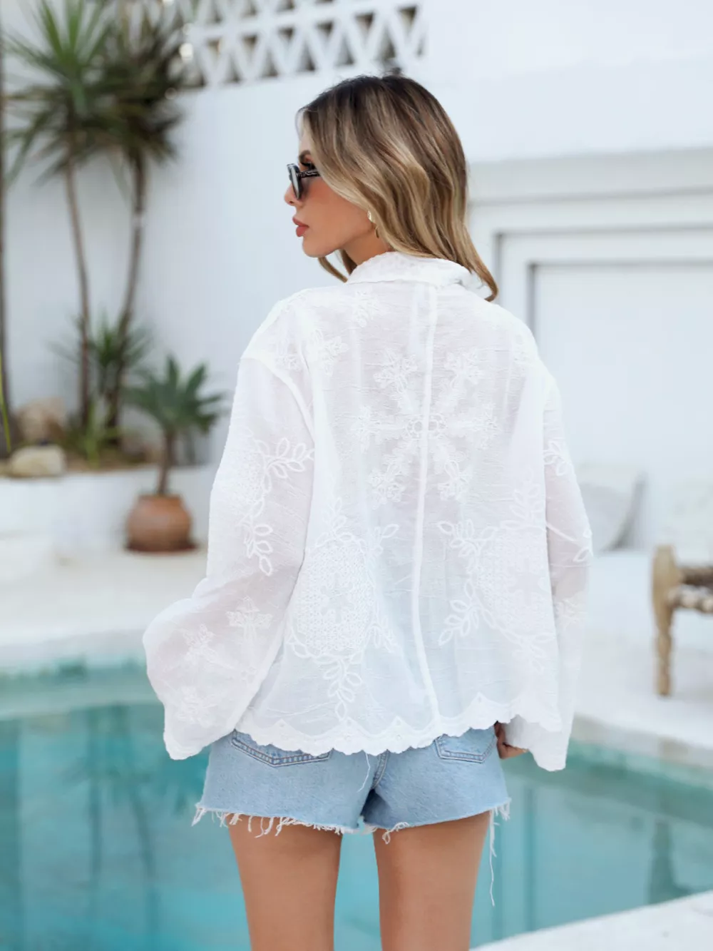 Embroidered Button Up Shirt, image 7