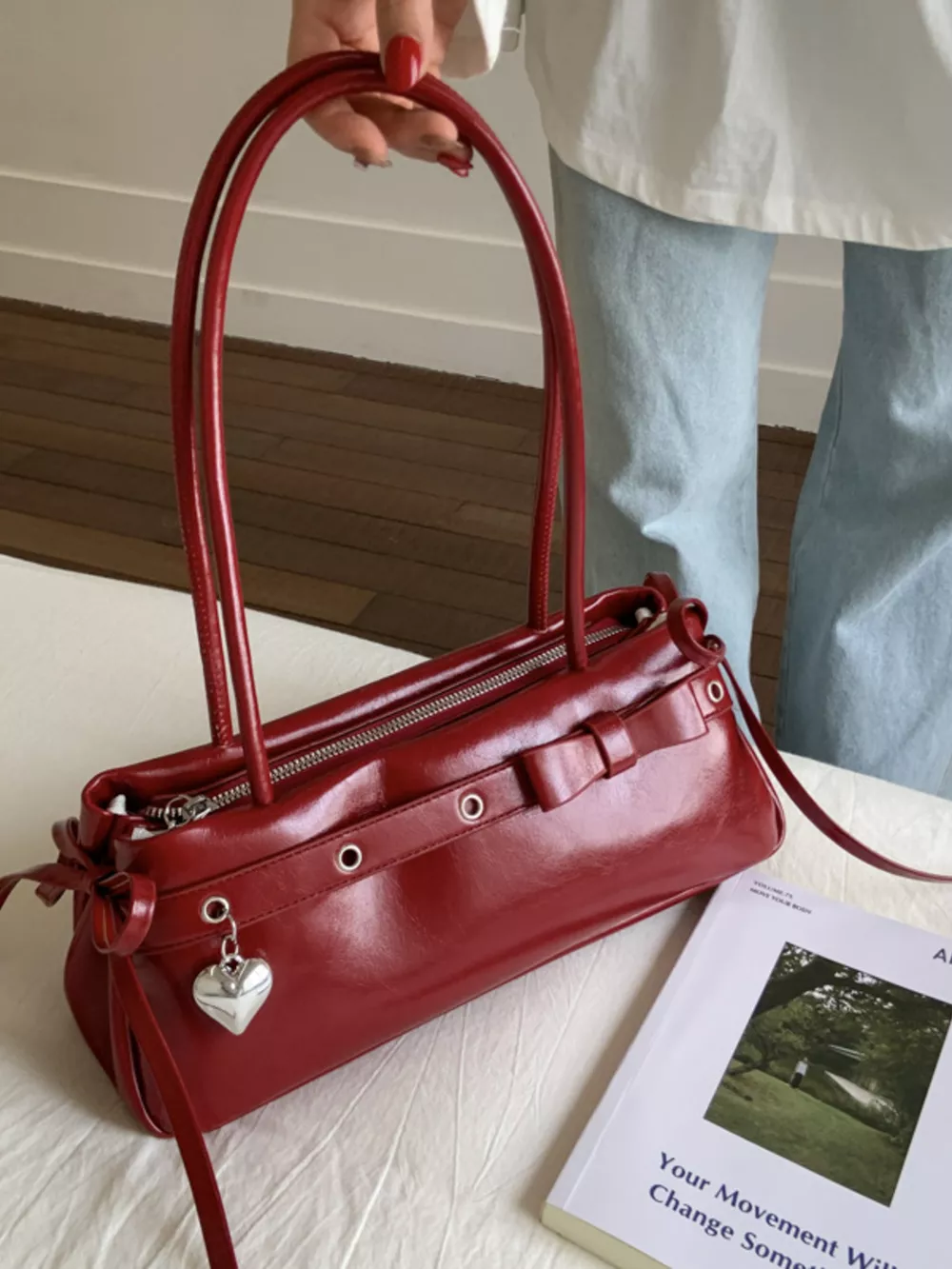 PU Leather Shoulder Bag, image 10