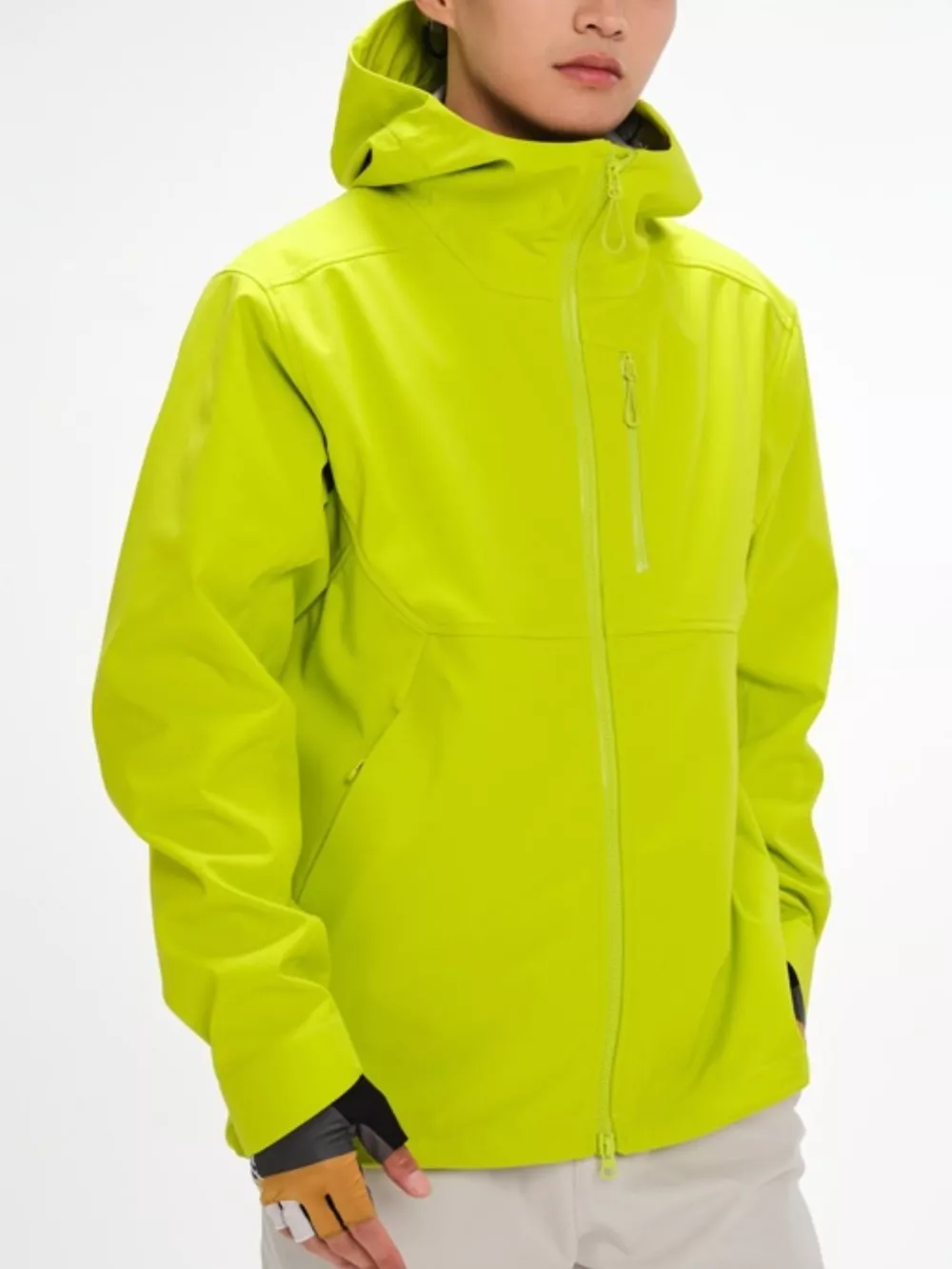 Men's Full Size Zip Up Long Sleeve Jacket Plus Size, image 3