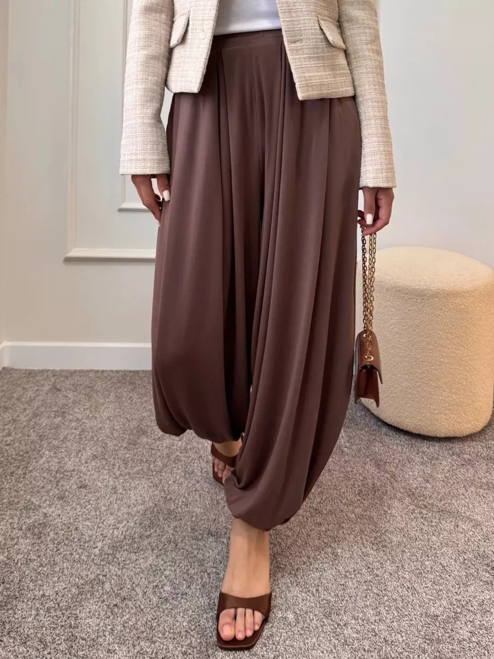 High-Waisted Wide-Leg Pants, image 12