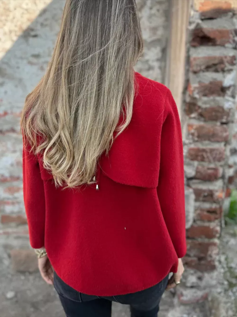 Full Size Textured Knit Zip Up Outerwear Plus Size, image 4