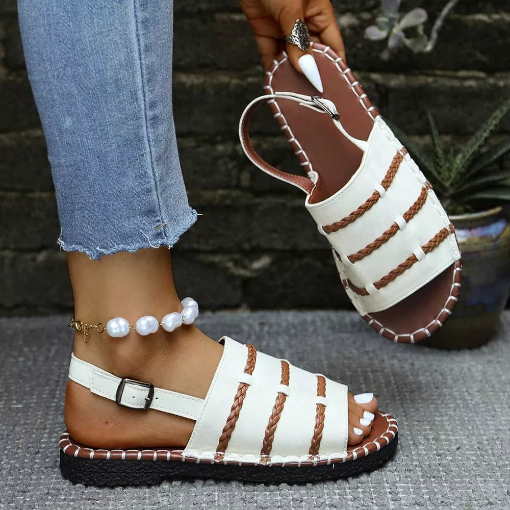 Open Toe Buckle Sandals, image 11