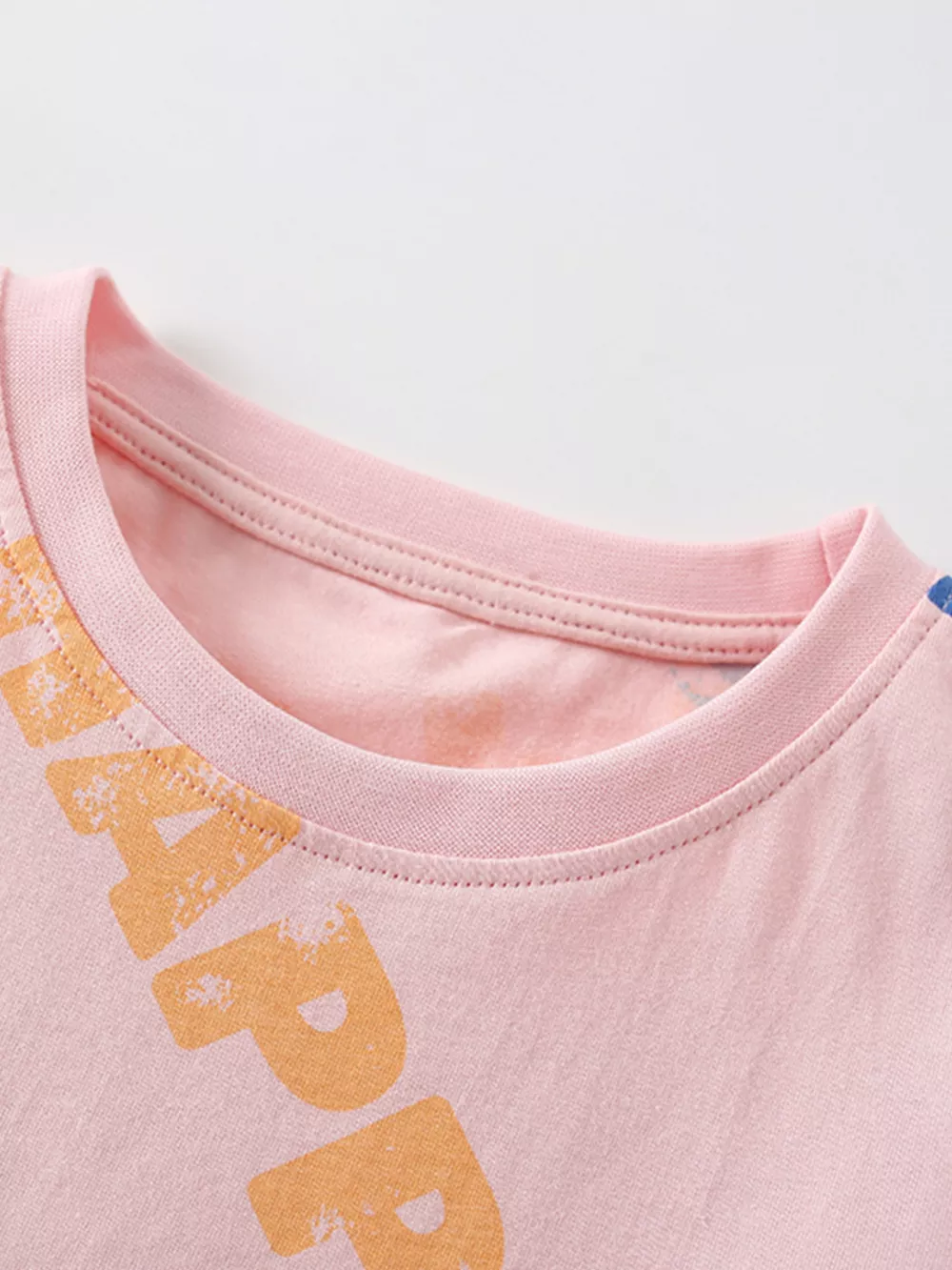 Children's Happy Print Top and Shorts Set, image 4