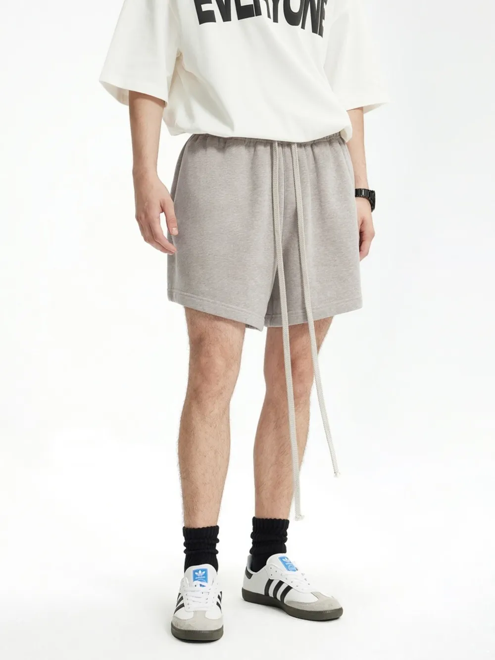Men's Drawstring Loose Fit Shorts, image 4