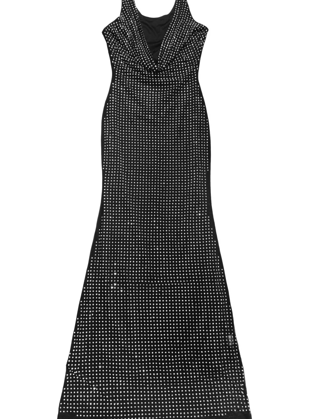 Sleeveless Rhinestone Embellished Bodycon Maxi Dress, image 7