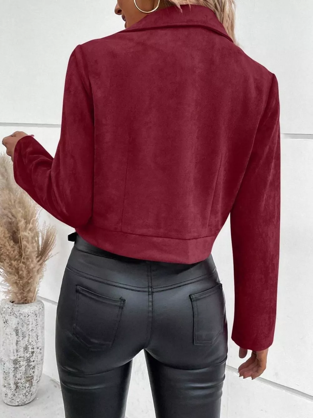 Zip Up Cropped Jacket, image 9