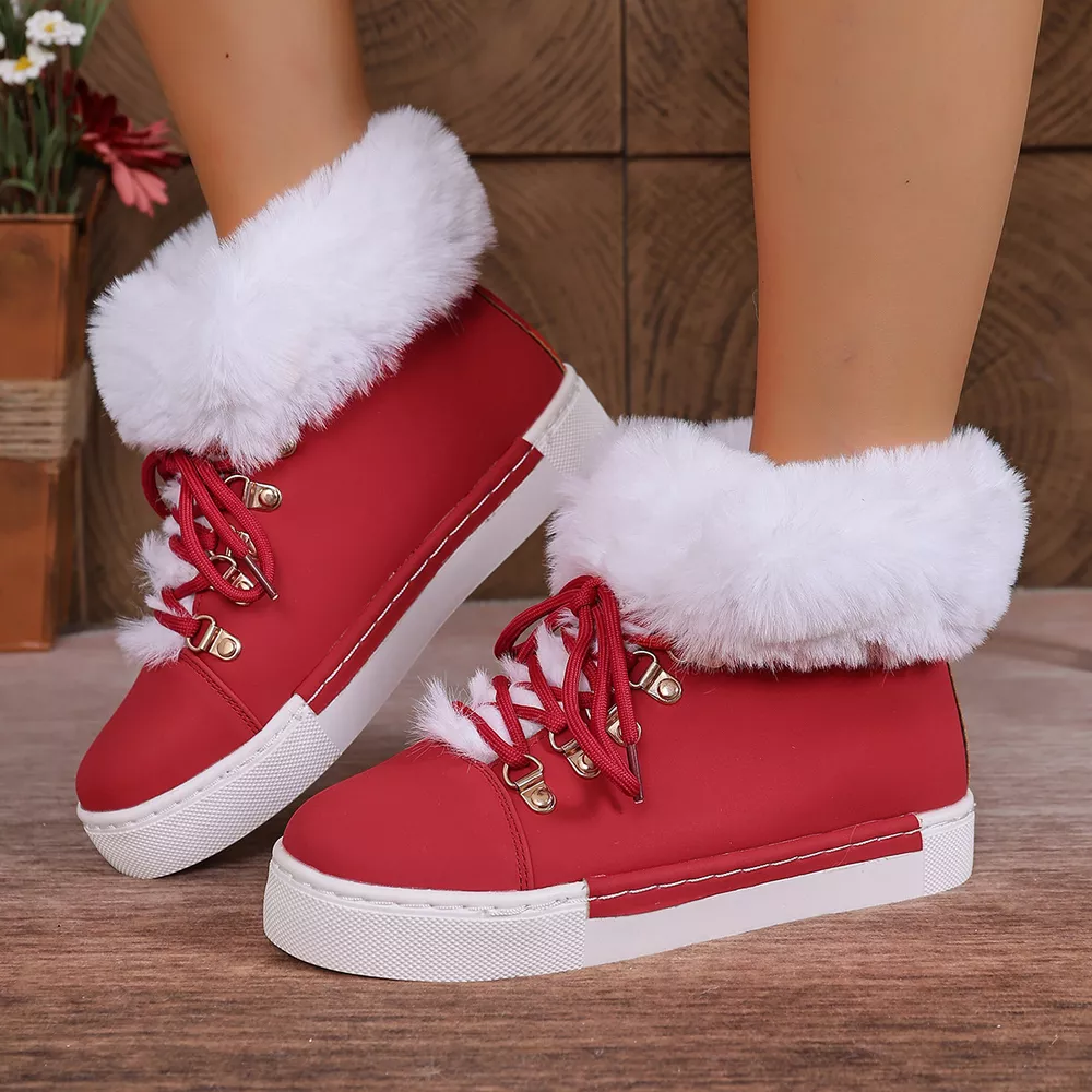 Round Toe Platform Boots, image 13