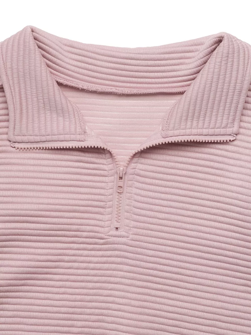 Quarter-Zip Long Sleeve Sweatshirt, image 7