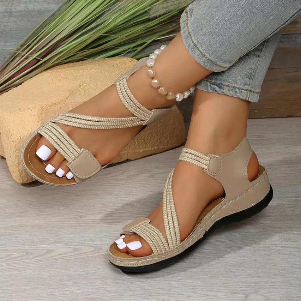 Open Toe Wedge Sandals, image 9
