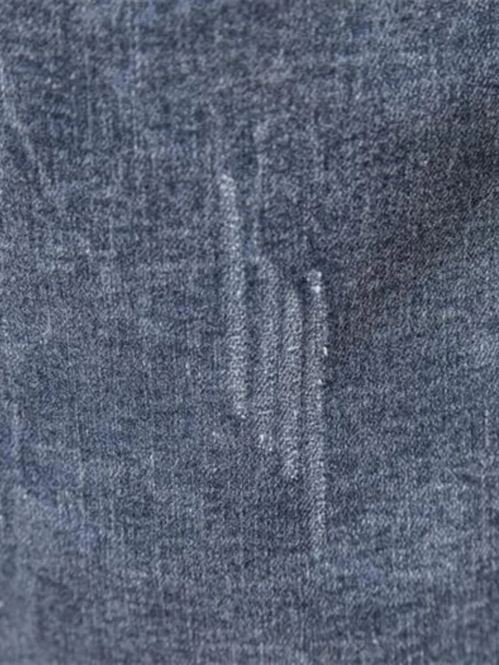 Men's Button Up Long Sleeve Denim Shirt, image 8