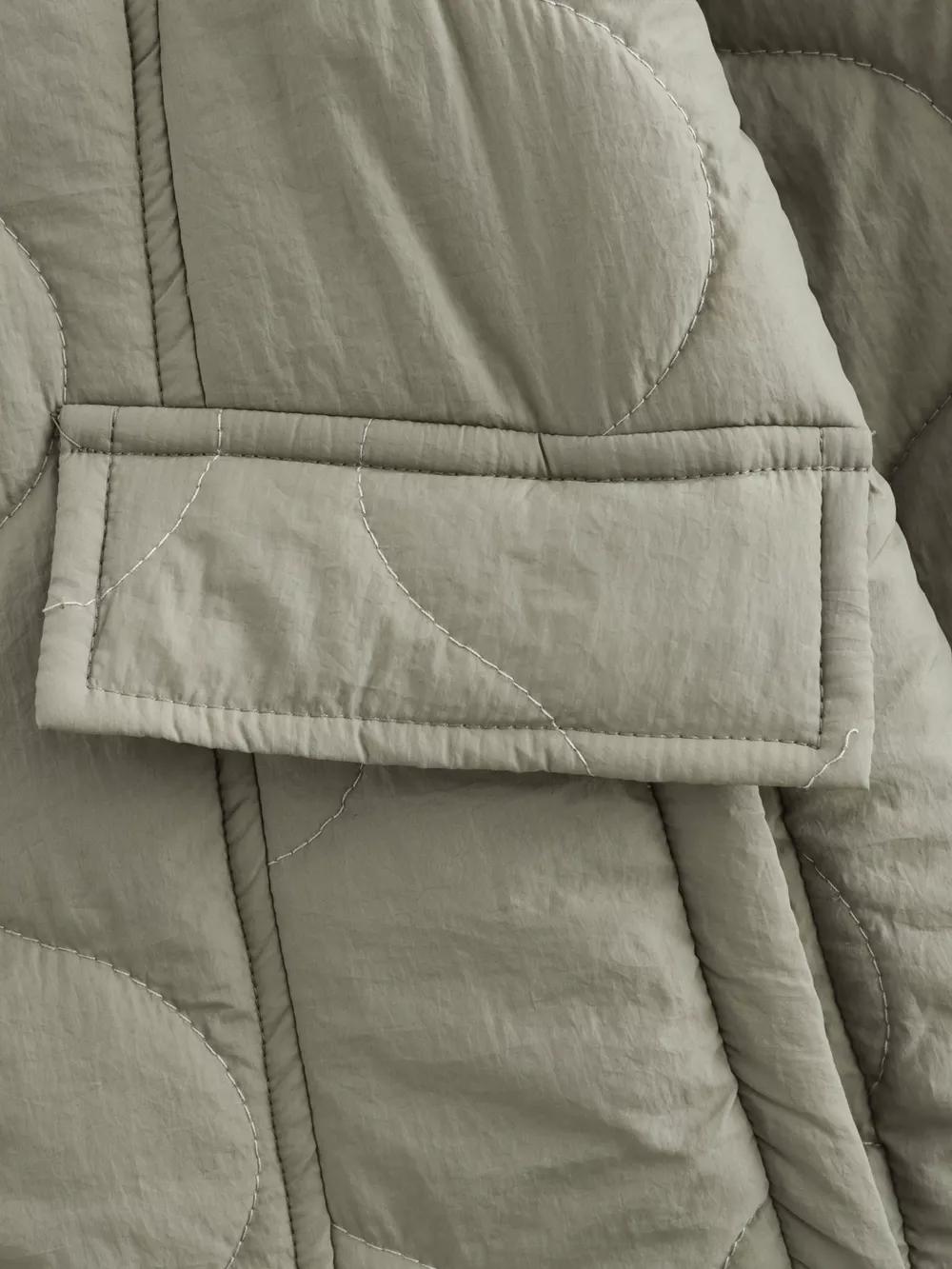 Quilted Button-Down Lightweight Jacket, image 6