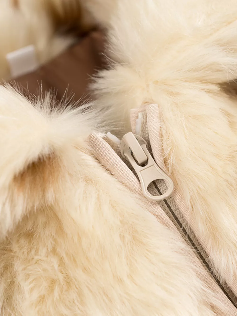 Faux Fur Zip Up Cropped Outerwear, image 11