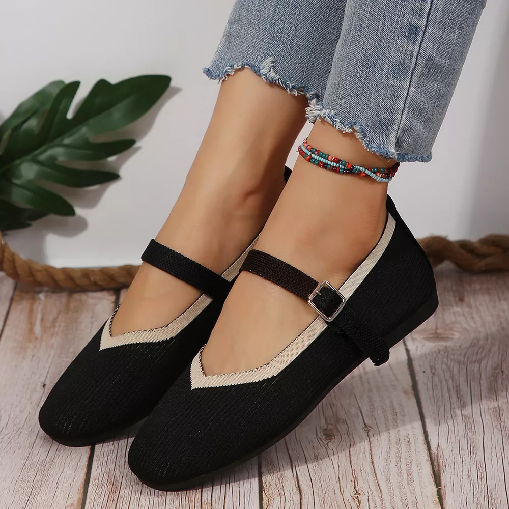 Round Toe Mesh Slip-Ons, image 18
