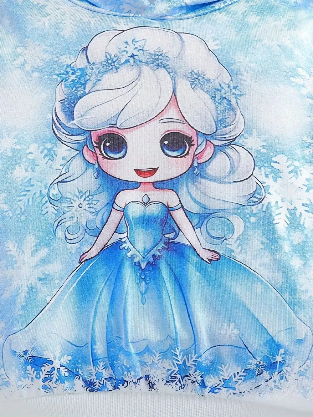 Children's Snowflake Hoodie and Leggings Set, image 3