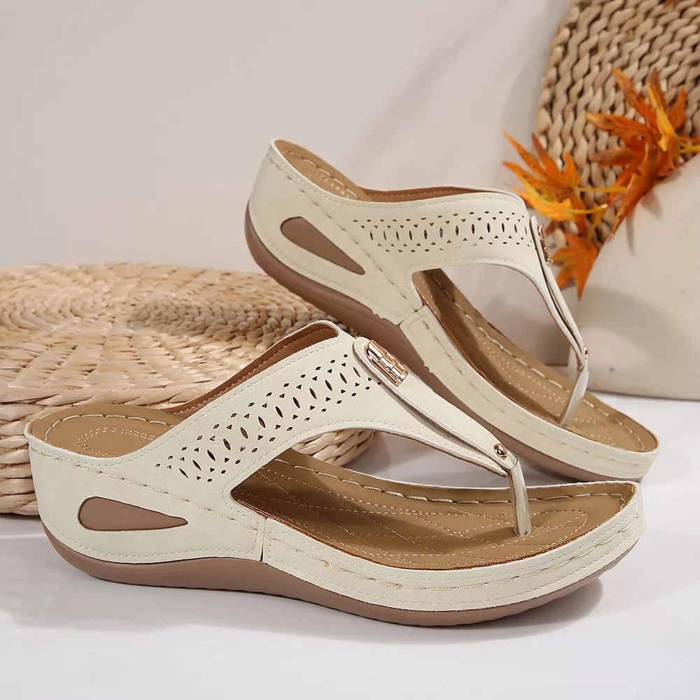 Toe Post Wedge Sandals, image 19