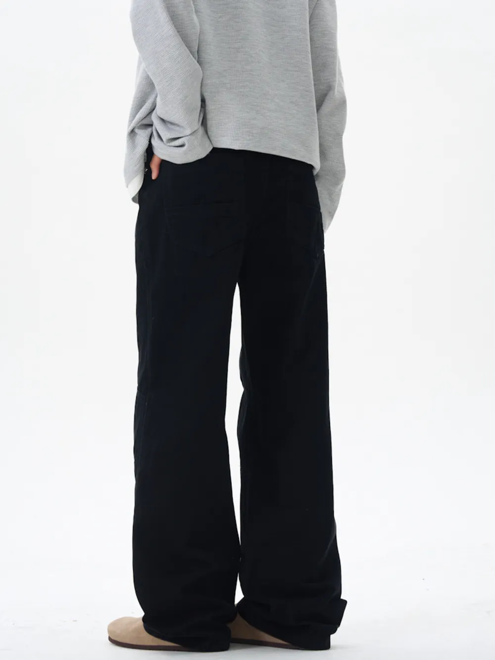 Men's Wide Leg Pants, image 4