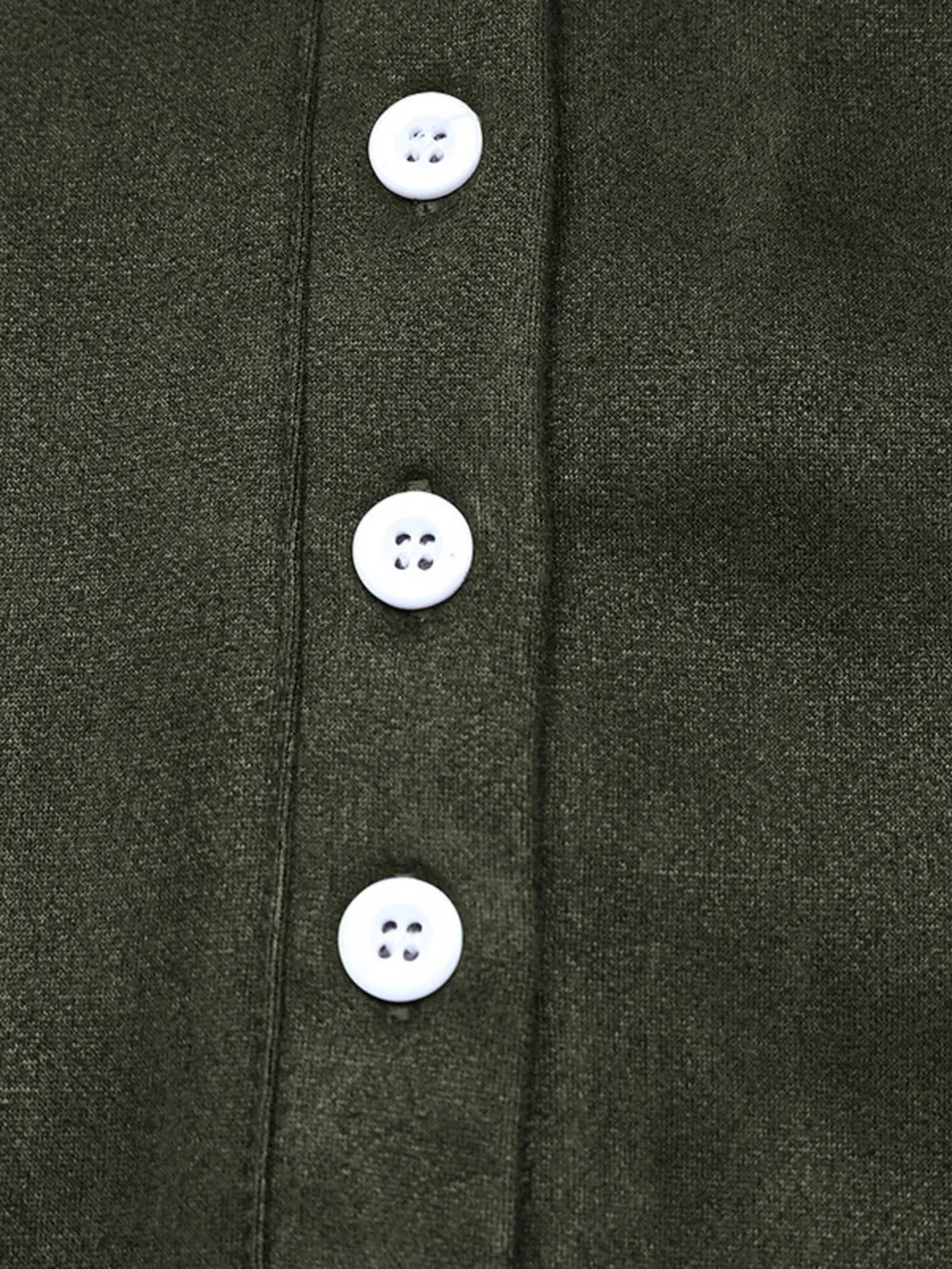 Button Front Mini Sweatshirt Dress, image 11